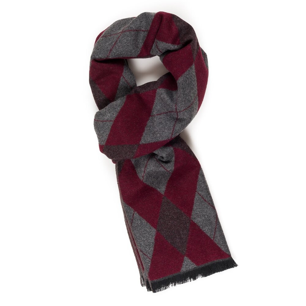 7725 Scarf Reversible Elegant Classic Cashmere Feel Scarves for Fall Winter